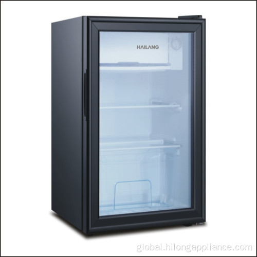 Glass Door Commercial Refrigerator Mini Beverage Refrigerator Display Manufactory